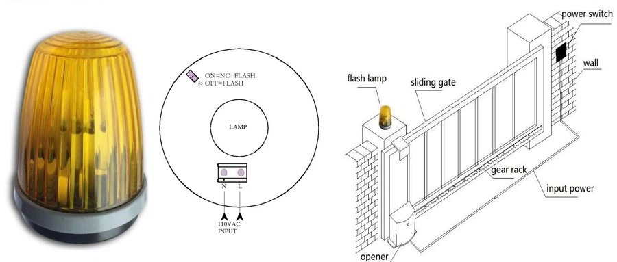 Emergency Safety Warning light