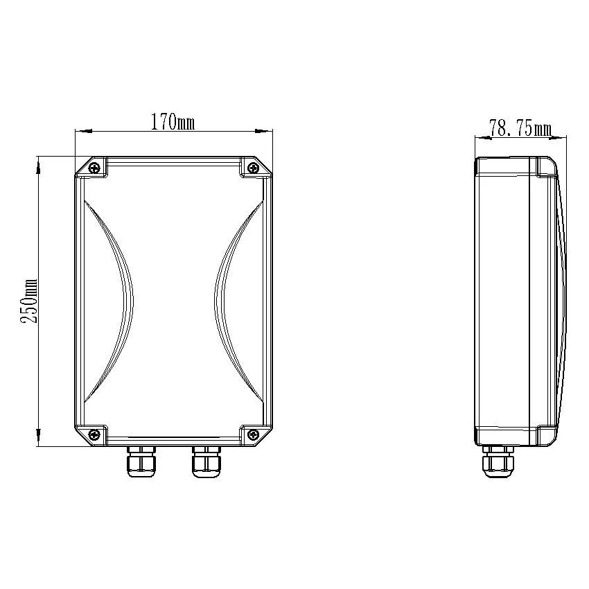 electric motor power 50W swing gate motor